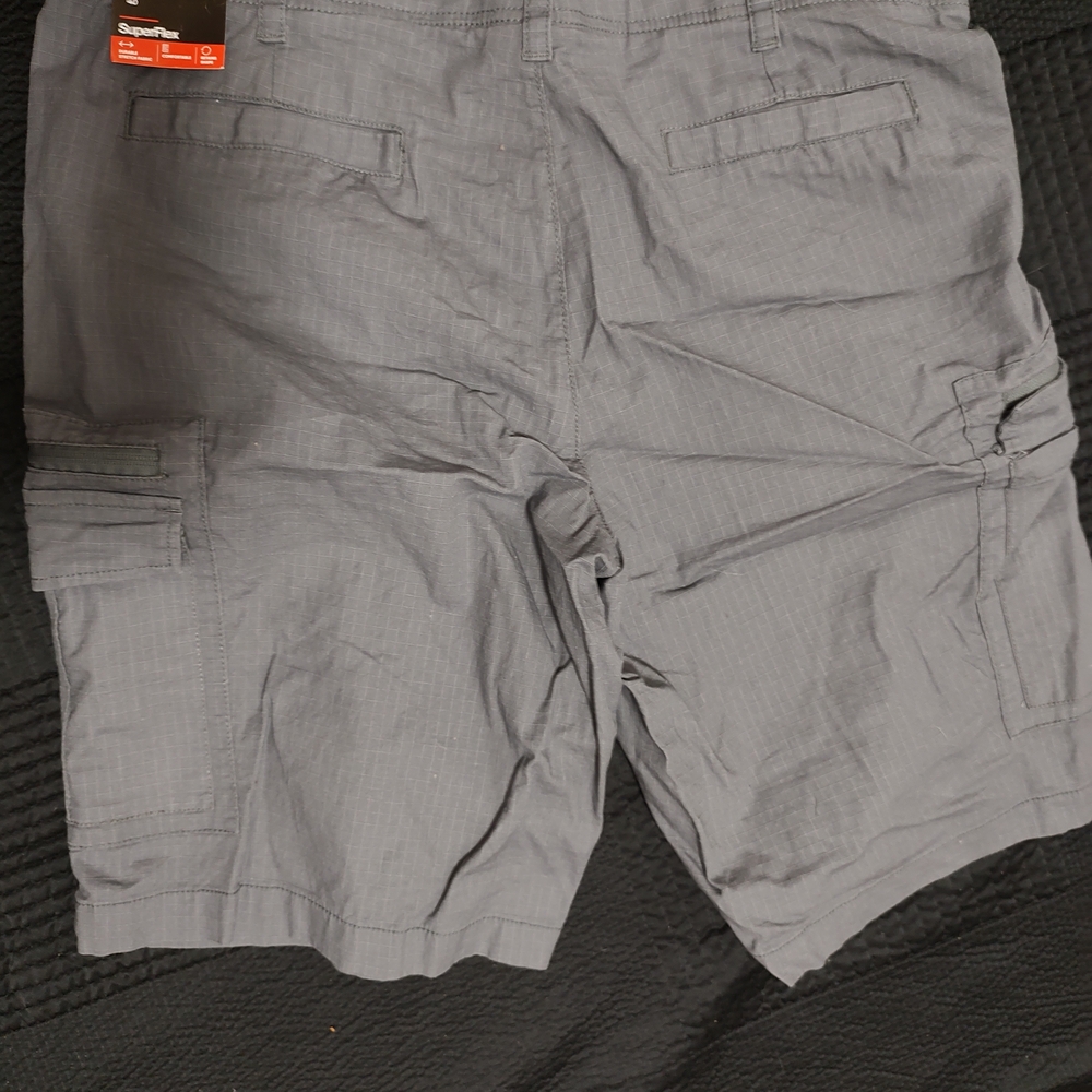 Gray Cargo Men Shorts